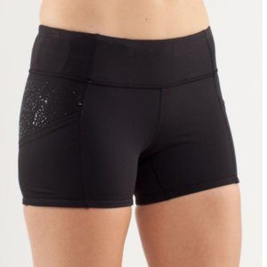 Lululemon Black Shorts Run: Shorty Short